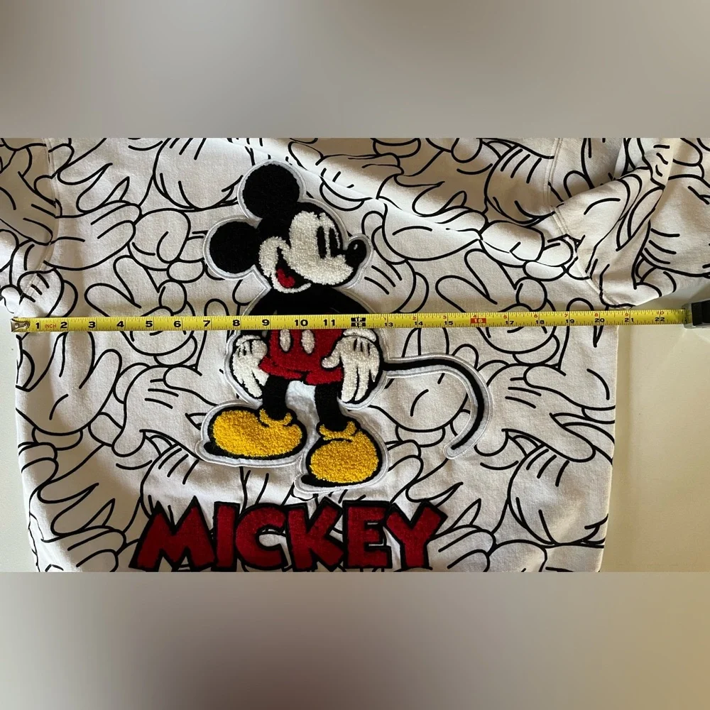 Women’s Disney 100 Mickey Mouse Sketch Graphic Sweatshirt cotton size S